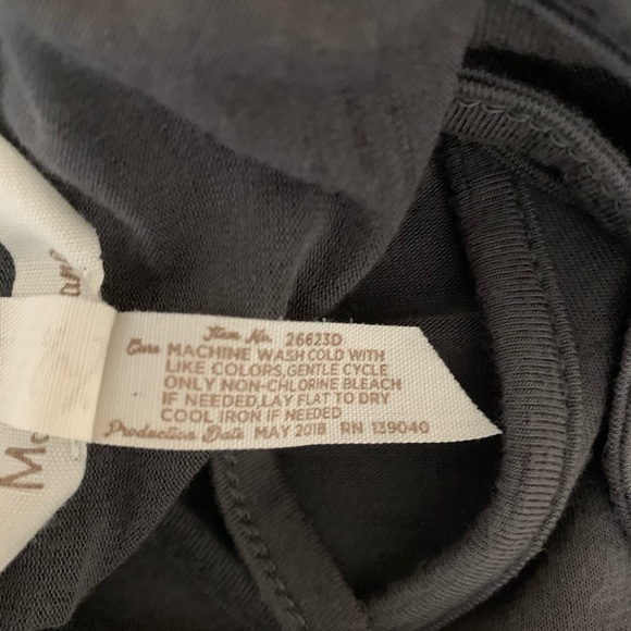 Matilda Jane Charcoal Gray Maxi Dress Size Small - Picture 7 of 7